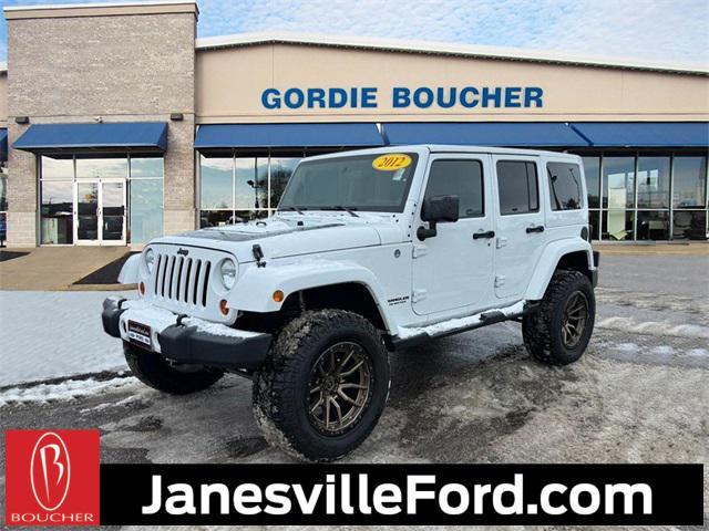 used 2012 Jeep Wrangler Unlimited car, priced at $23,389