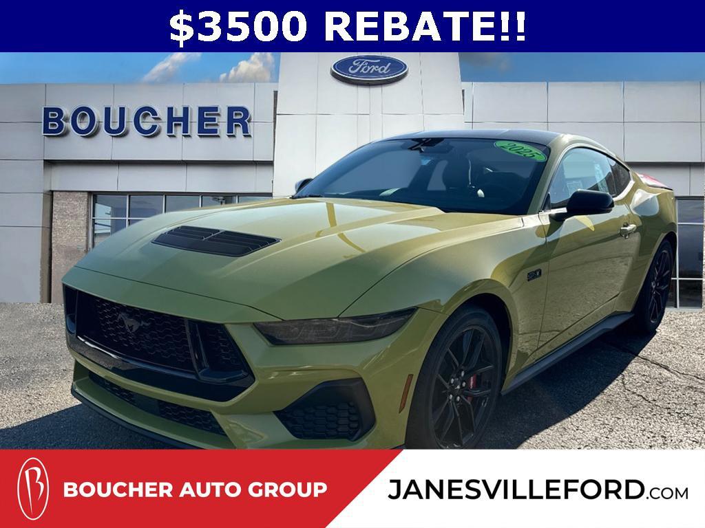 new 2025 Ford Mustang car, priced at $54,608