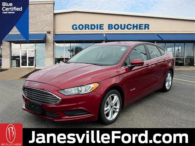 used 2018 Ford Fusion Hybrid car, priced at $15,868
