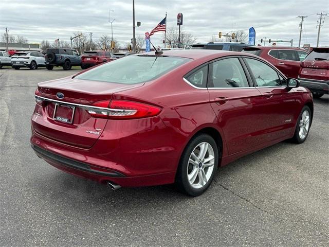 used 2018 Ford Fusion Hybrid car, priced at $16,842