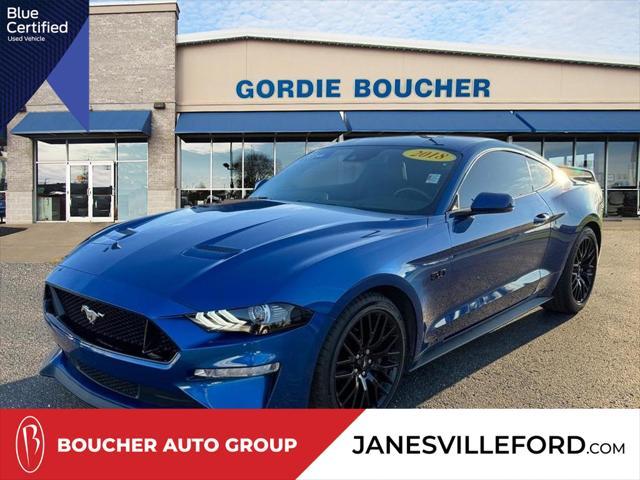 used 2018 Ford Mustang car, priced at $35,746