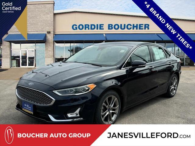 used 2020 Ford Fusion car, priced at $23,853