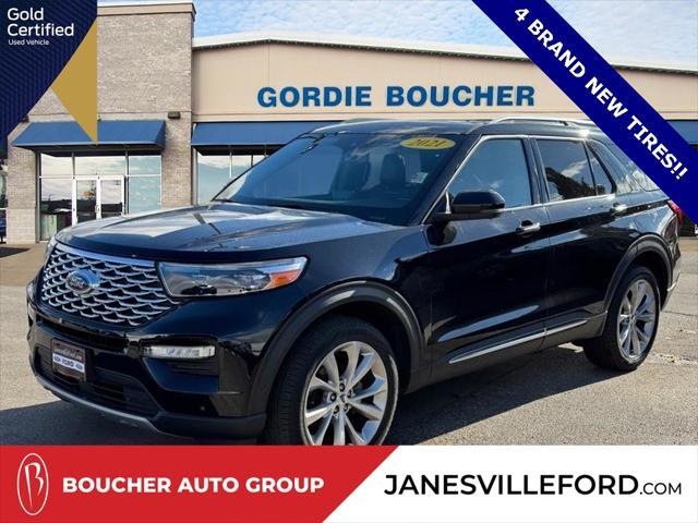 used 2021 Ford Explorer car, priced at $38,562