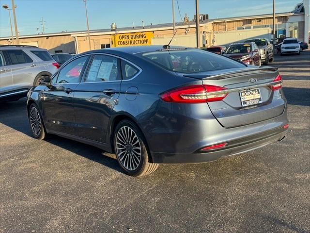 used 2018 Ford Fusion Hybrid car, priced at $14,170