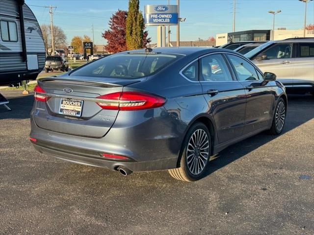 used 2018 Ford Fusion Hybrid car, priced at $14,170