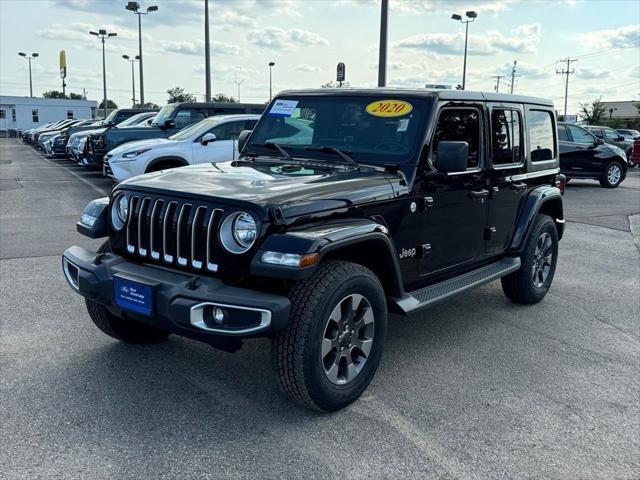 used 2020 Jeep Wrangler Unlimited car, priced at $28,789