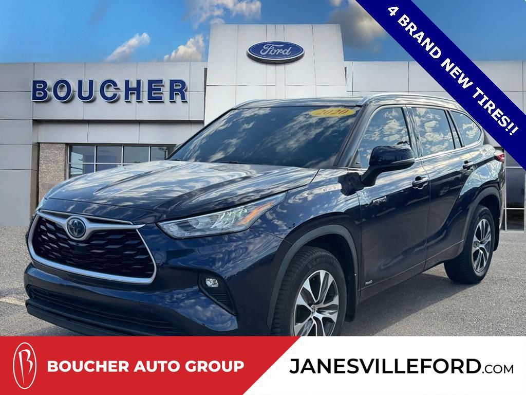 used 2020 Toyota Highlander Hybrid car, priced at $28,968