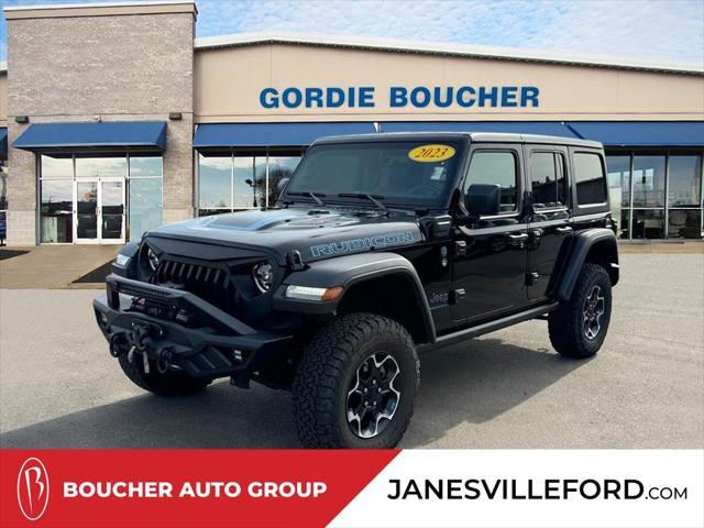 used 2023 Jeep Wrangler 4xe car, priced at $43,600