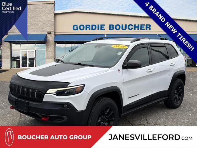 used 2020 Jeep Cherokee car, priced at $22,151