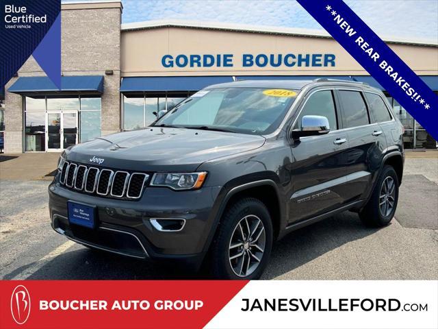 used 2018 Jeep Grand Cherokee car, priced at $19,864