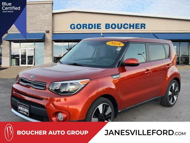 used 2018 Kia Soul car, priced at $14,338