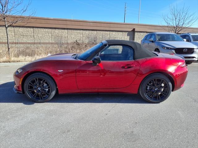 new 2025 Mazda MX-5 Miata car, priced at $34,237