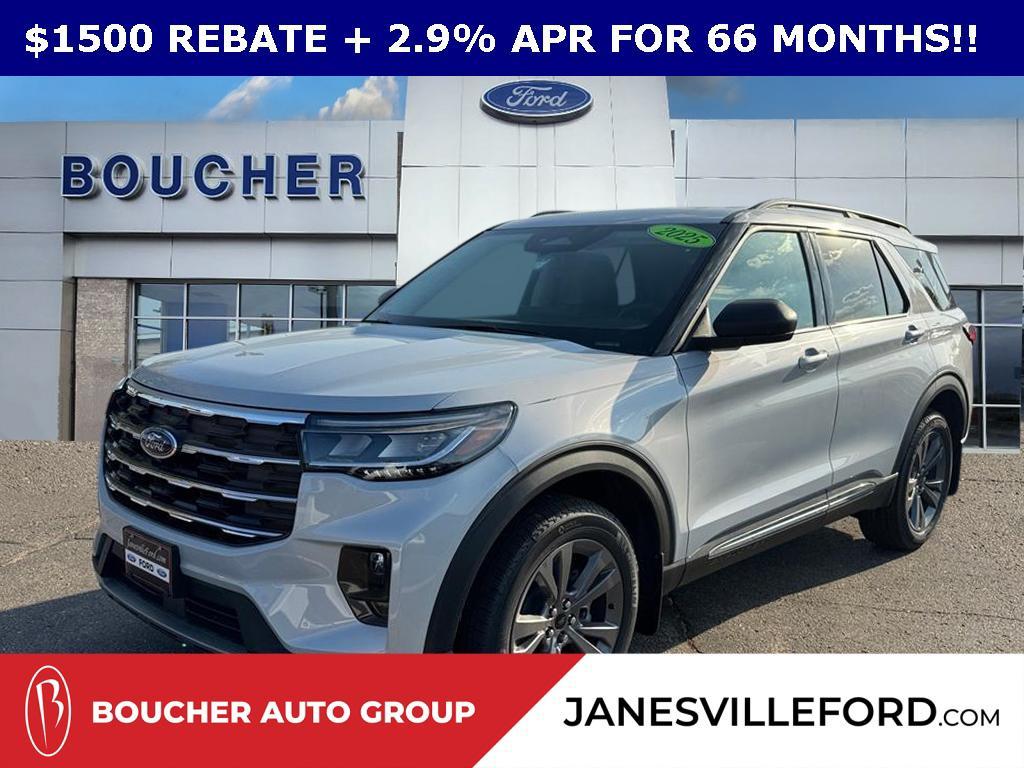 new 2025 Ford Explorer car, priced at $47,073