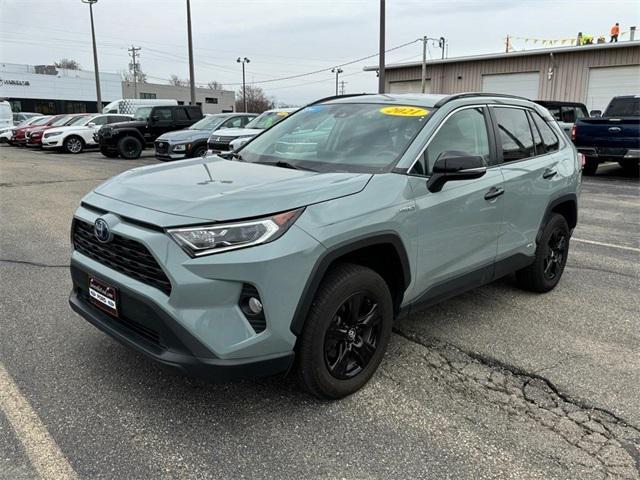 used 2021 Toyota RAV4 car, priced at $25,073