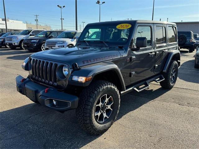 used 2020 Jeep Wrangler Unlimited car, priced at $39,679