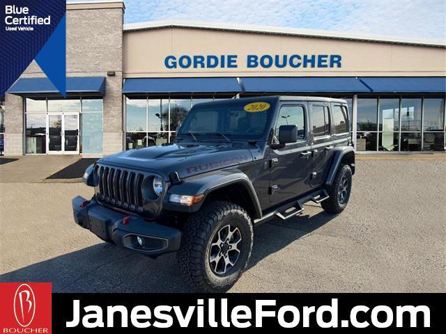 used 2020 Jeep Wrangler Unlimited car, priced at $38,405