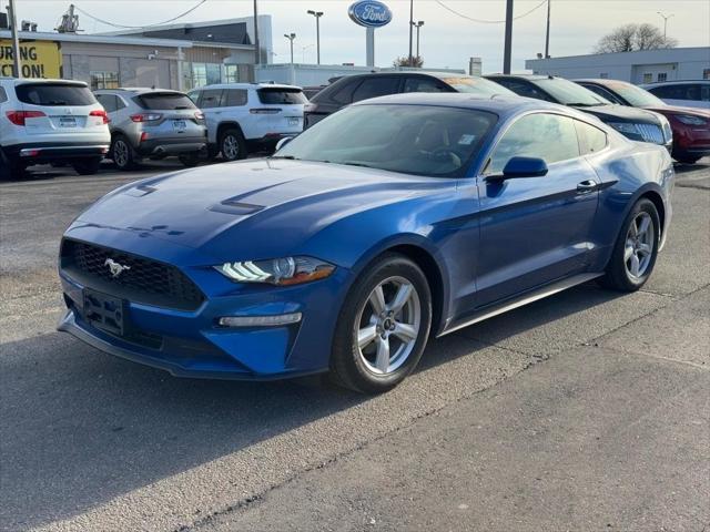 used 2018 Ford Mustang car, priced at $20,593