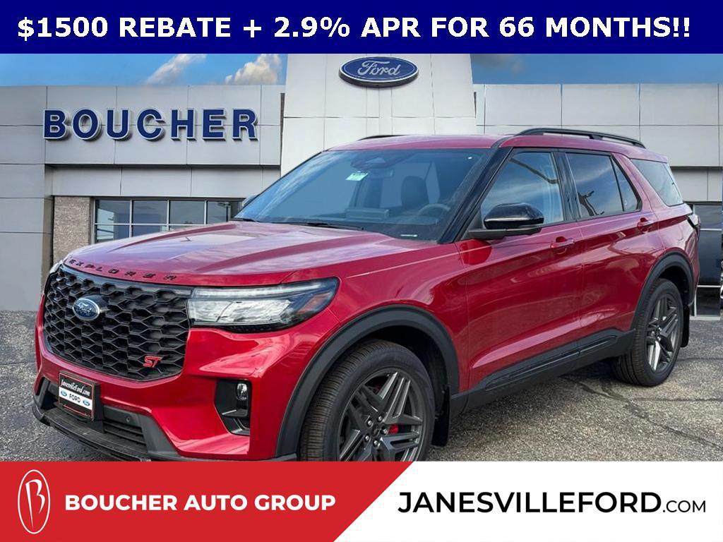 new 2025 Ford Explorer car, priced at $59,885