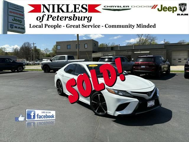 used 2019 Toyota Camry car, priced at $18,250