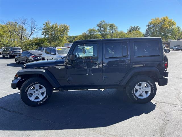 used 2016 Jeep Wrangler Unlimited car, priced at $16,975