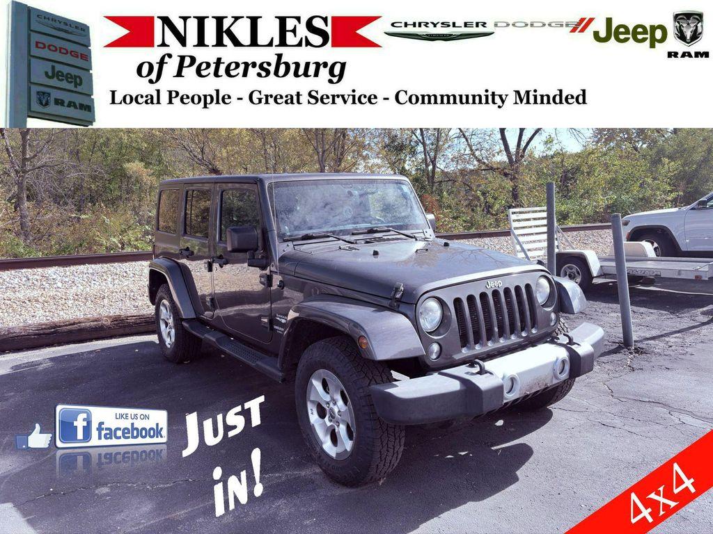 used 2014 Jeep Wrangler Unlimited car, priced at $16,225