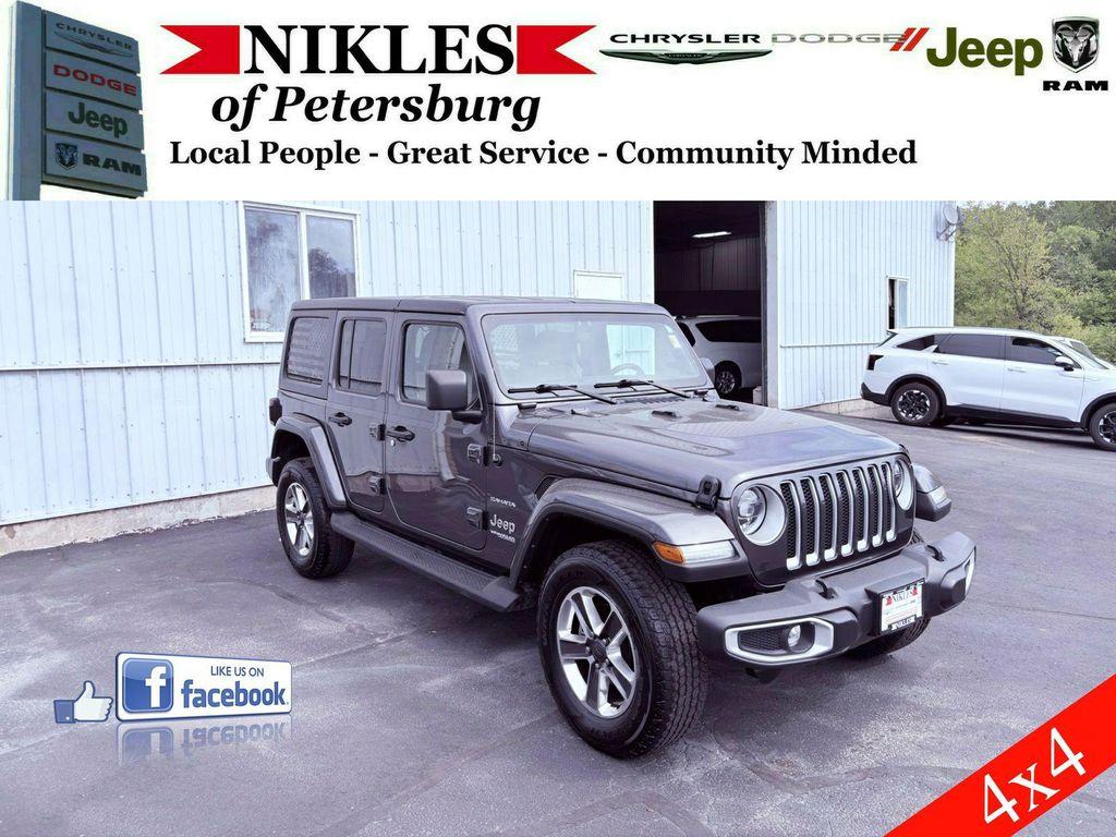 used 2022 Jeep Wrangler Unlimited car, priced at $34,950