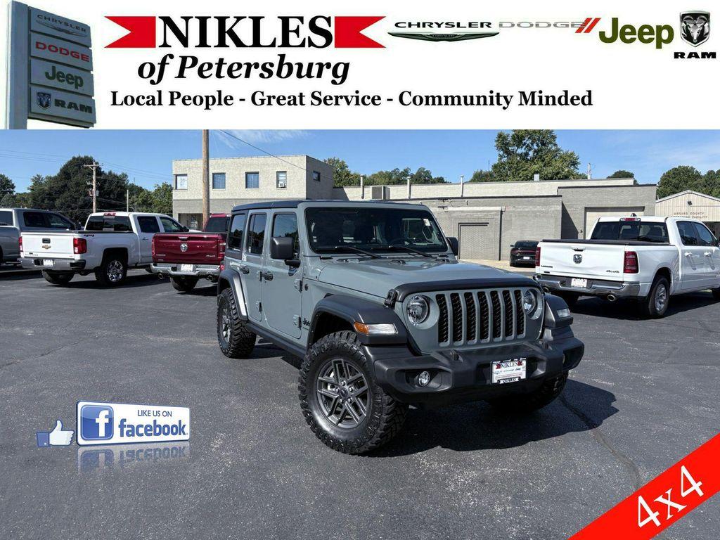 used 2024 Jeep Wrangler car, priced at $33,600