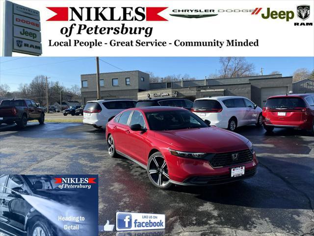 used 2023 Honda Accord Hybrid car