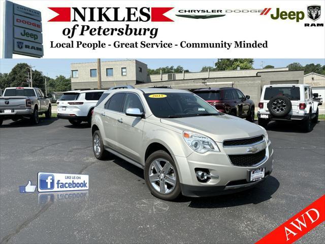 used 2015 Chevrolet Equinox car, priced at $8,950