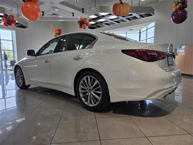 new 2024 INFINITI Q50 car, priced at $46,070