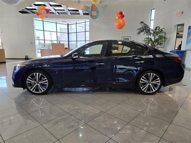 new 2024 INFINITI Q50 car, priced at $52,660