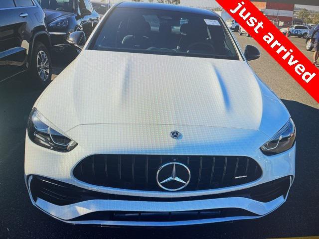 used 2023 Mercedes-Benz AMG C 43 car, priced at $51,787