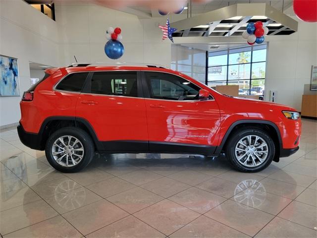 used 2021 Jeep Cherokee car, priced at $21,981