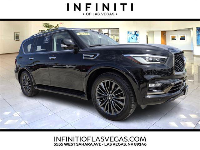 used 2022 INFINITI QX80 car, priced at $40,000