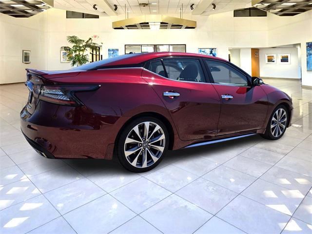used 2021 Nissan Maxima car, priced at $25,000