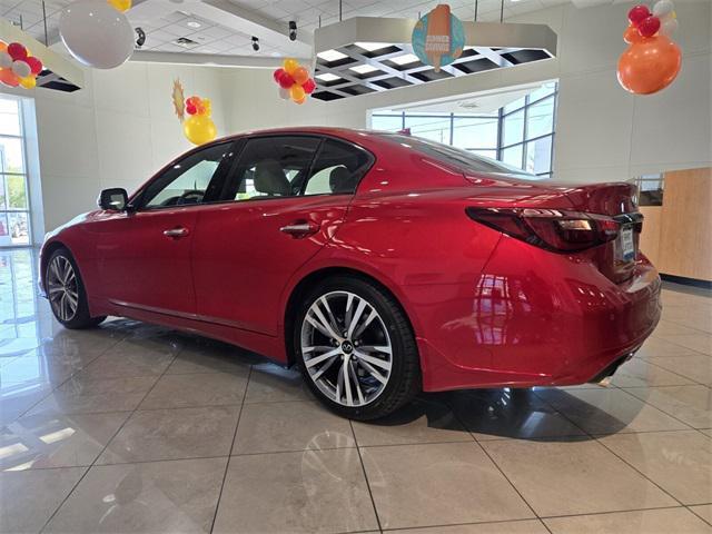 new 2024 INFINITI Q50 car, priced at $52,865