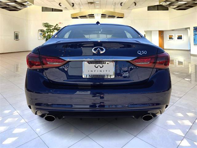 used 2022 INFINITI Q50 car, priced at $32,000