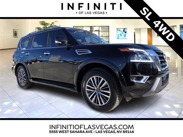 used 2024 Nissan Armada car, priced at $45,000