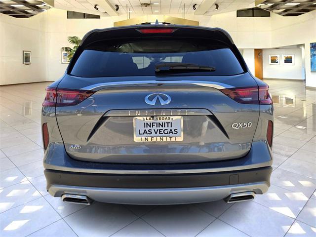 new 2025 INFINITI QX50 car, priced at $42,927