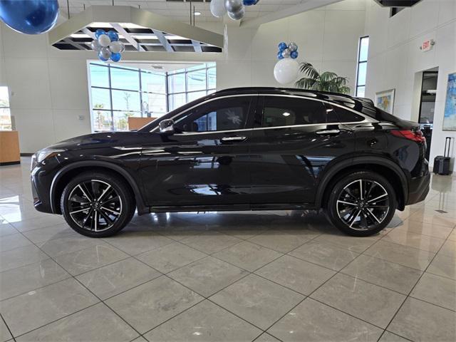 used 2022 INFINITI QX55 car, priced at $31,000