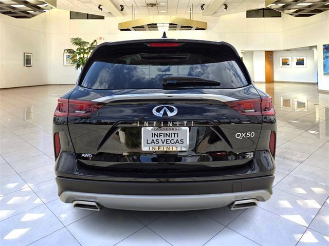 new 2025 INFINITI QX50 car, priced at $48,520