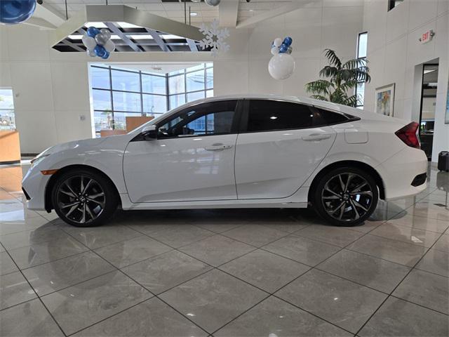 used 2019 Honda Civic car, priced at $18,000