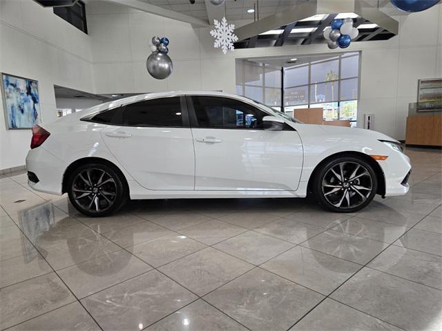 used 2019 Honda Civic car, priced at $18,000