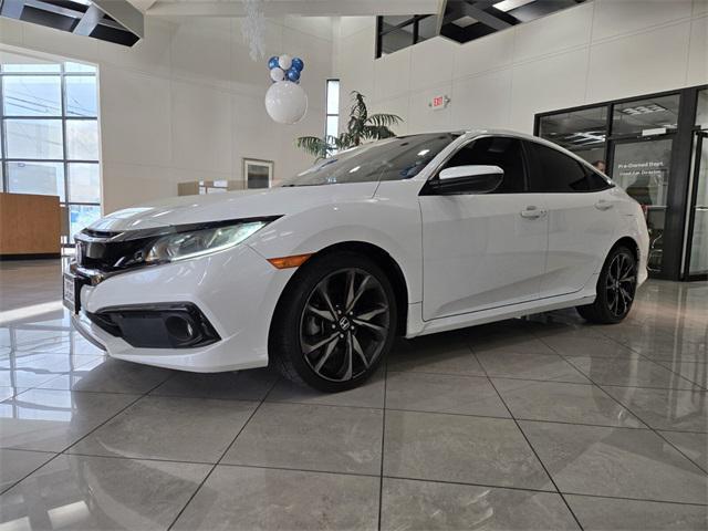 used 2019 Honda Civic car, priced at $18,000