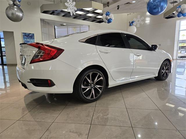 used 2019 Honda Civic car, priced at $18,000