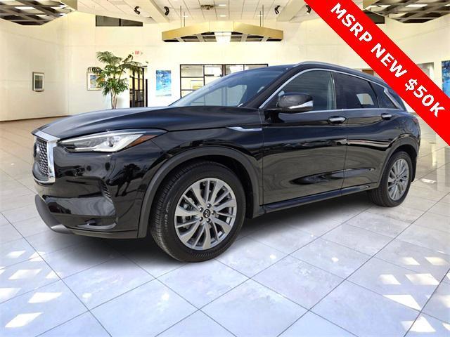 used 2025 INFINITI QX50 car, priced at $37,000