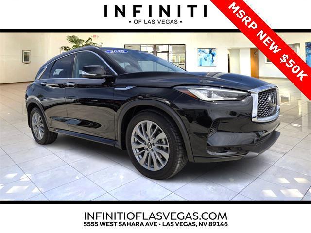used 2025 INFINITI QX50 car, priced at $37,000