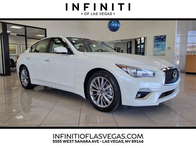 new 2024 INFINITI Q50 car, priced at $46,085