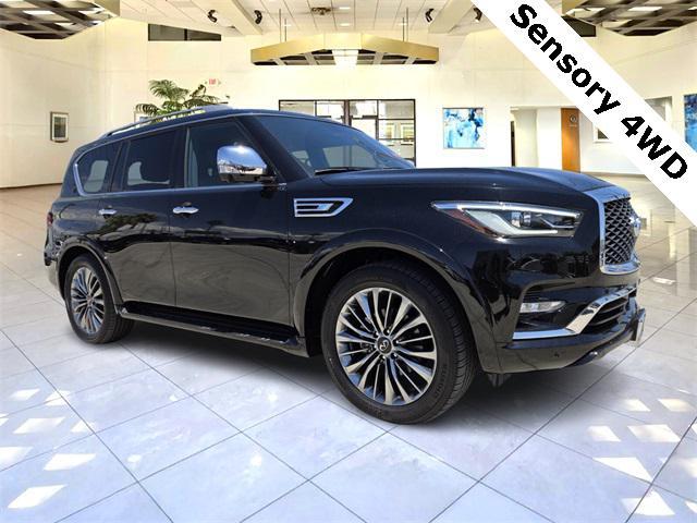 used 2021 INFINITI QX80 car, priced at $47,800