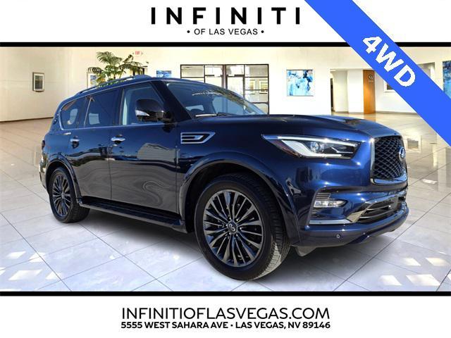 used 2024 INFINITI QX80 car, priced at $54,700